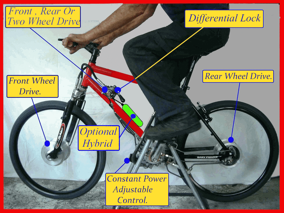 hydraulic drive bike