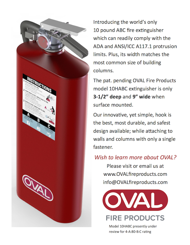 The Oval Fire Extinguisher